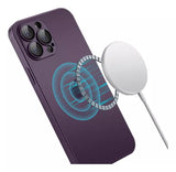 Case NanoGlass Vidro Roxo (Deep Purple) para iPhone 15 Pro