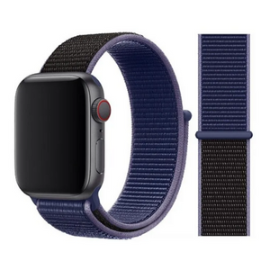 Pulseira Nylon Midnight Blue Black