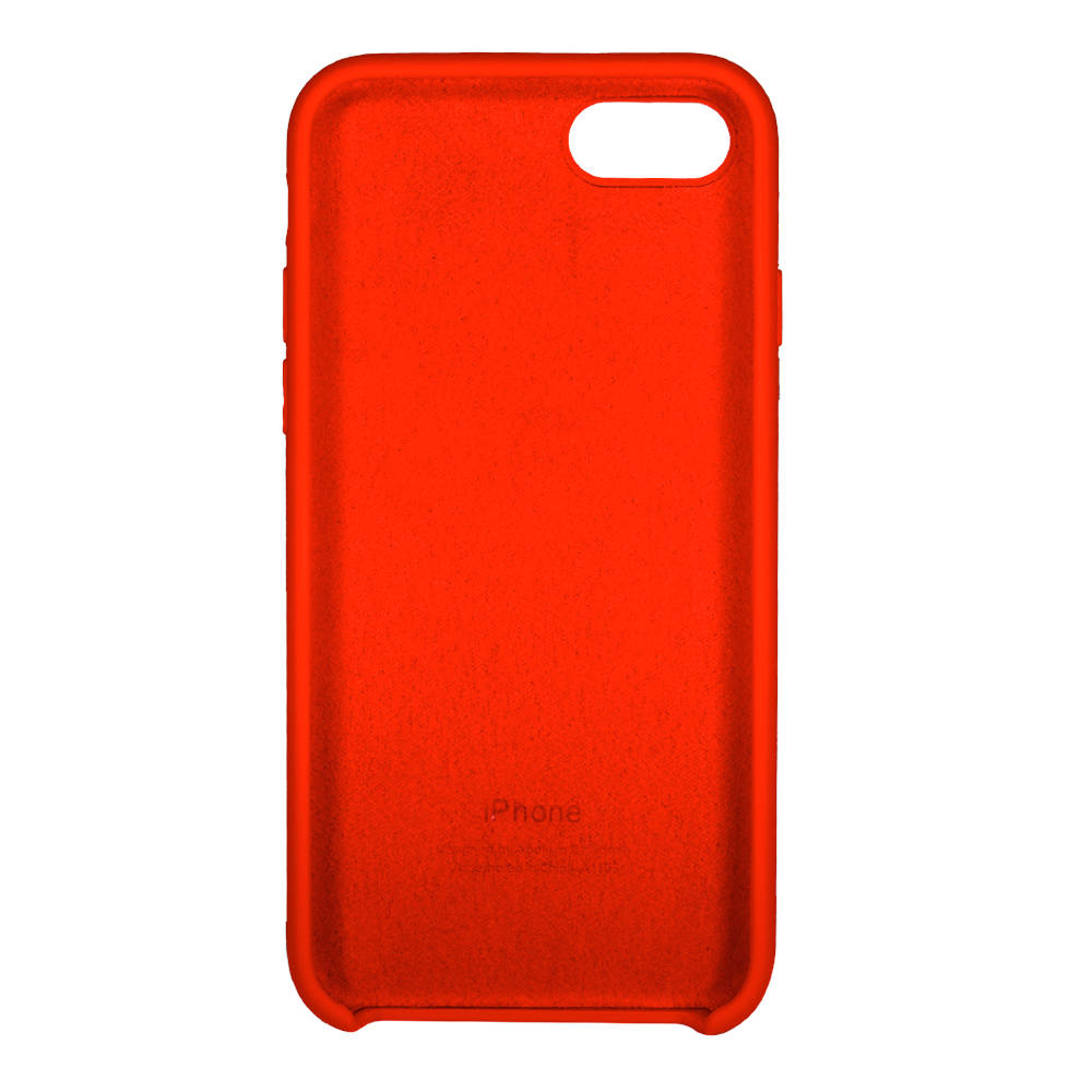 Red IPhone SE top